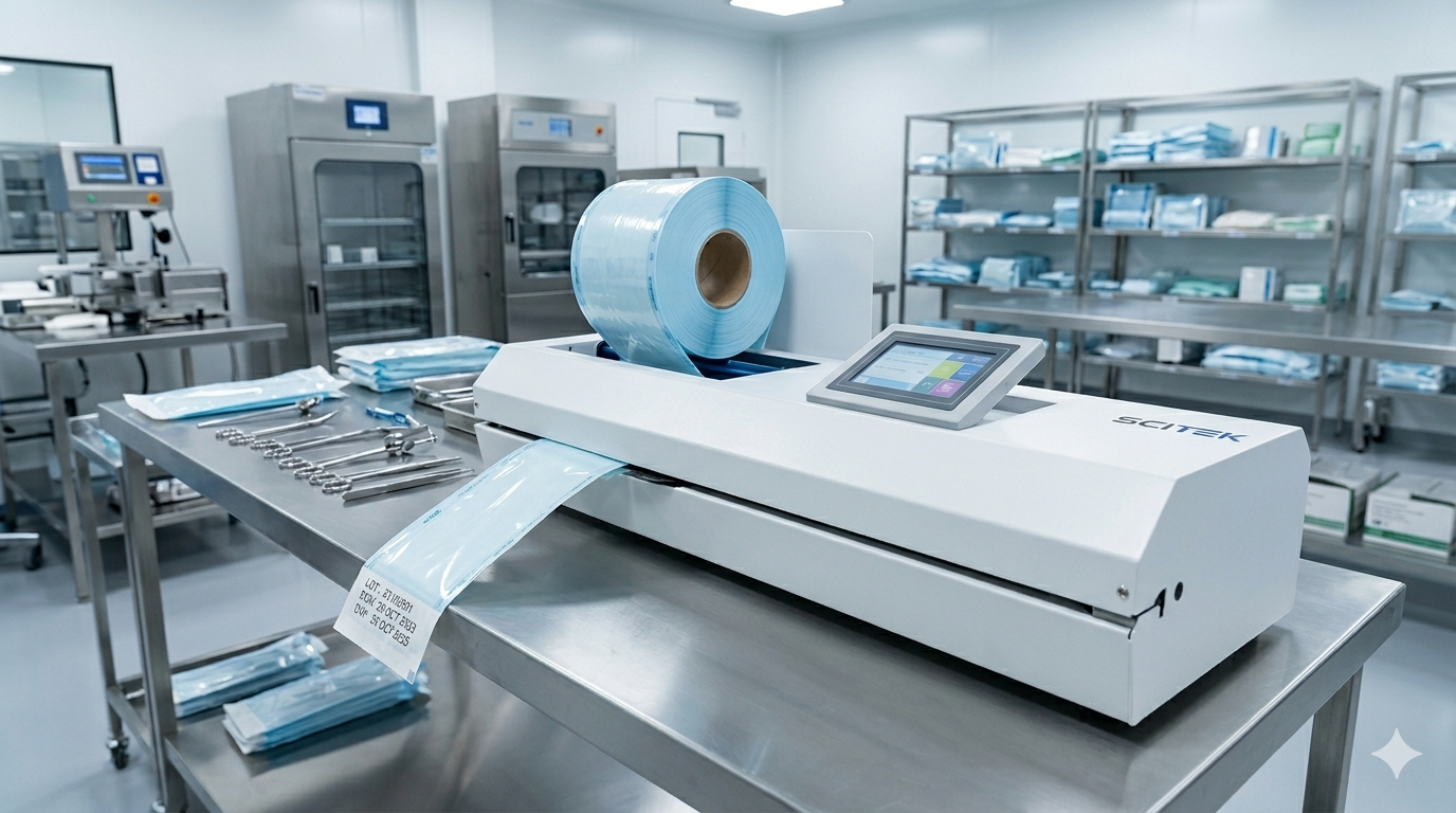 Kantong Sterilisasi Sering Bocor Pasca-Autoclave? Kenali Pentingnya Validasi Mesin Sealer Standar Medis