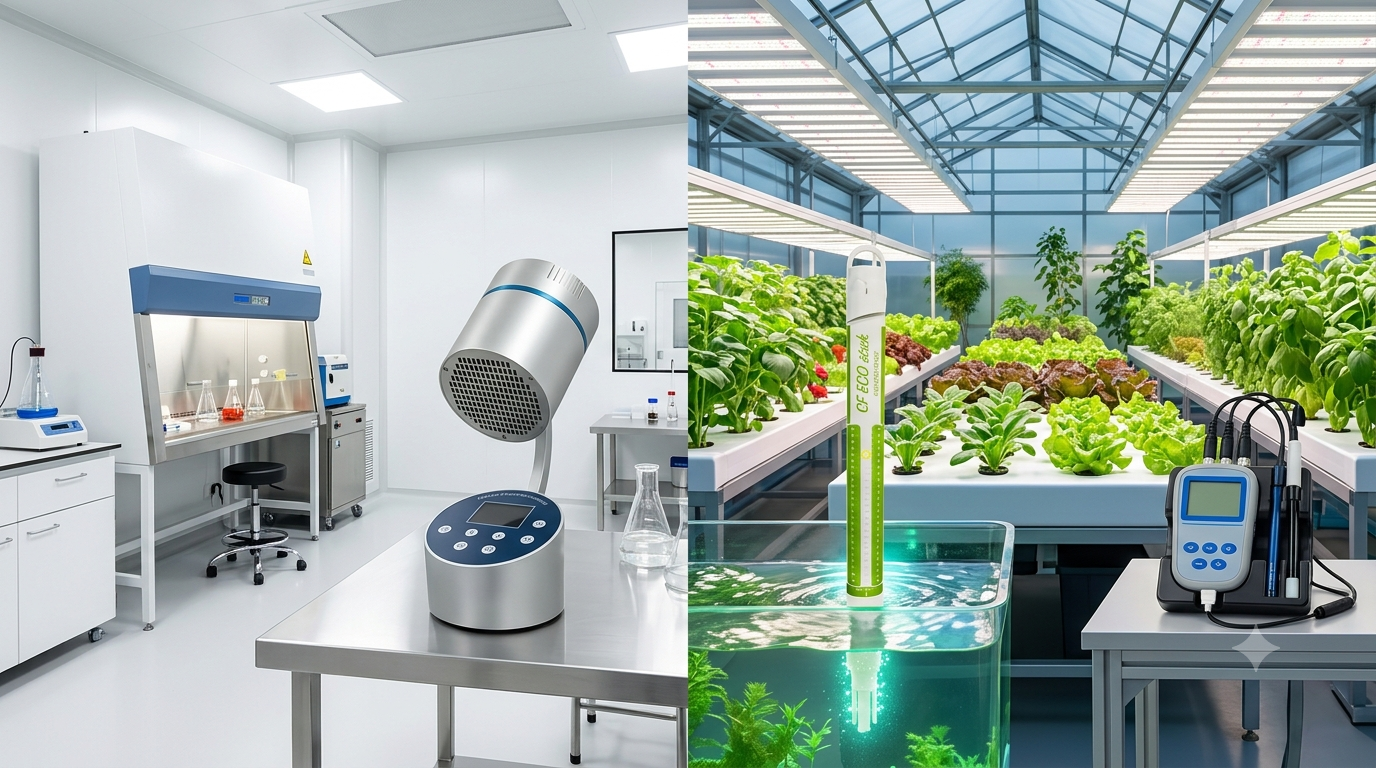Rahasia Lab Agronomi & Sterilisasi Cleanroom: Panduan Sampel Bakteri Udara hingga Akurasi Nutrisi Hidroponik Instan