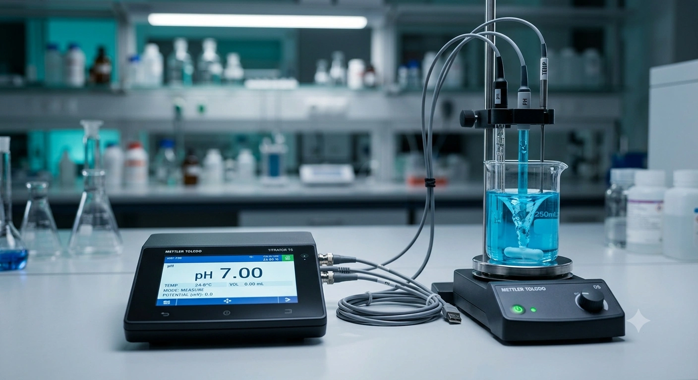Sering Salah Baca Skala Warna Titrasi Manual? Saatnya Beralih ke Titrator Potensio Rutin untuk Hasil Uji pH dan mV yang Anti-Meleset!