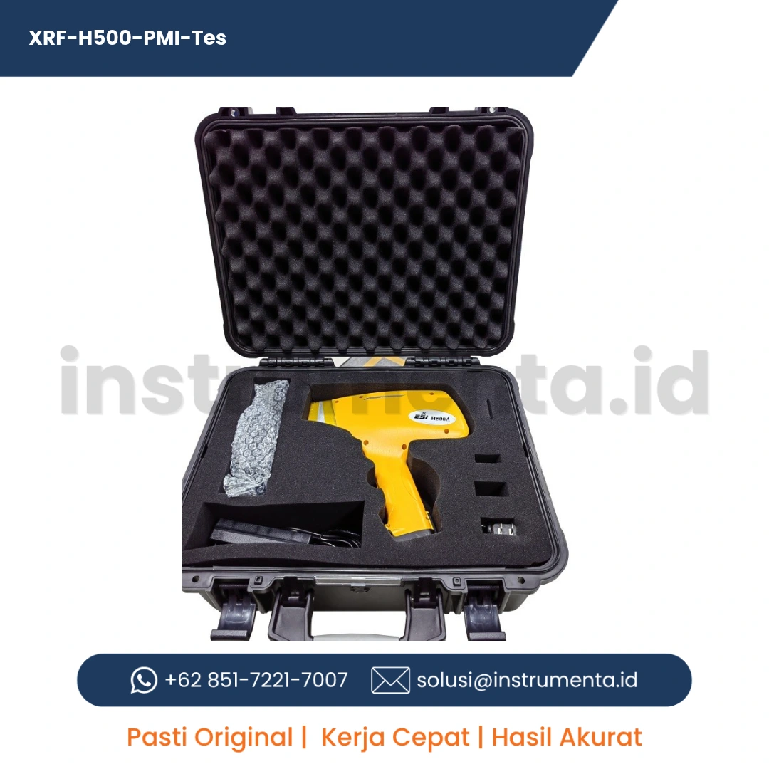 Handheld XRF H500 PMI Test Analyzer untuk Stainless Steel 316, Cr, Mo, Ni