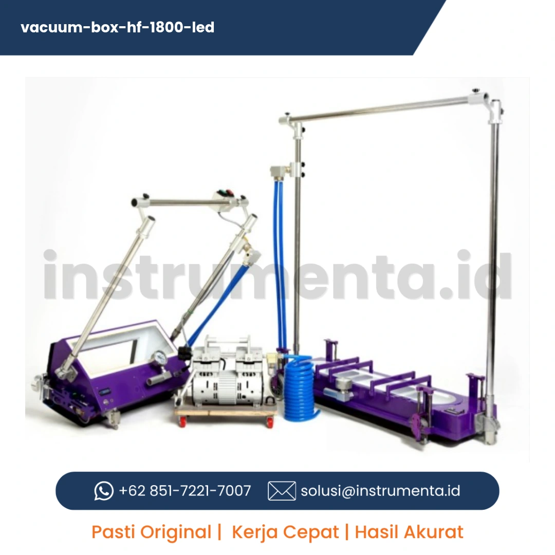 Jual Alat Tes Kebocoran Las Lantai Tangki: Flat Vacuum Box Overlap & Butt Weld HV1800F-LED Vacuum Box