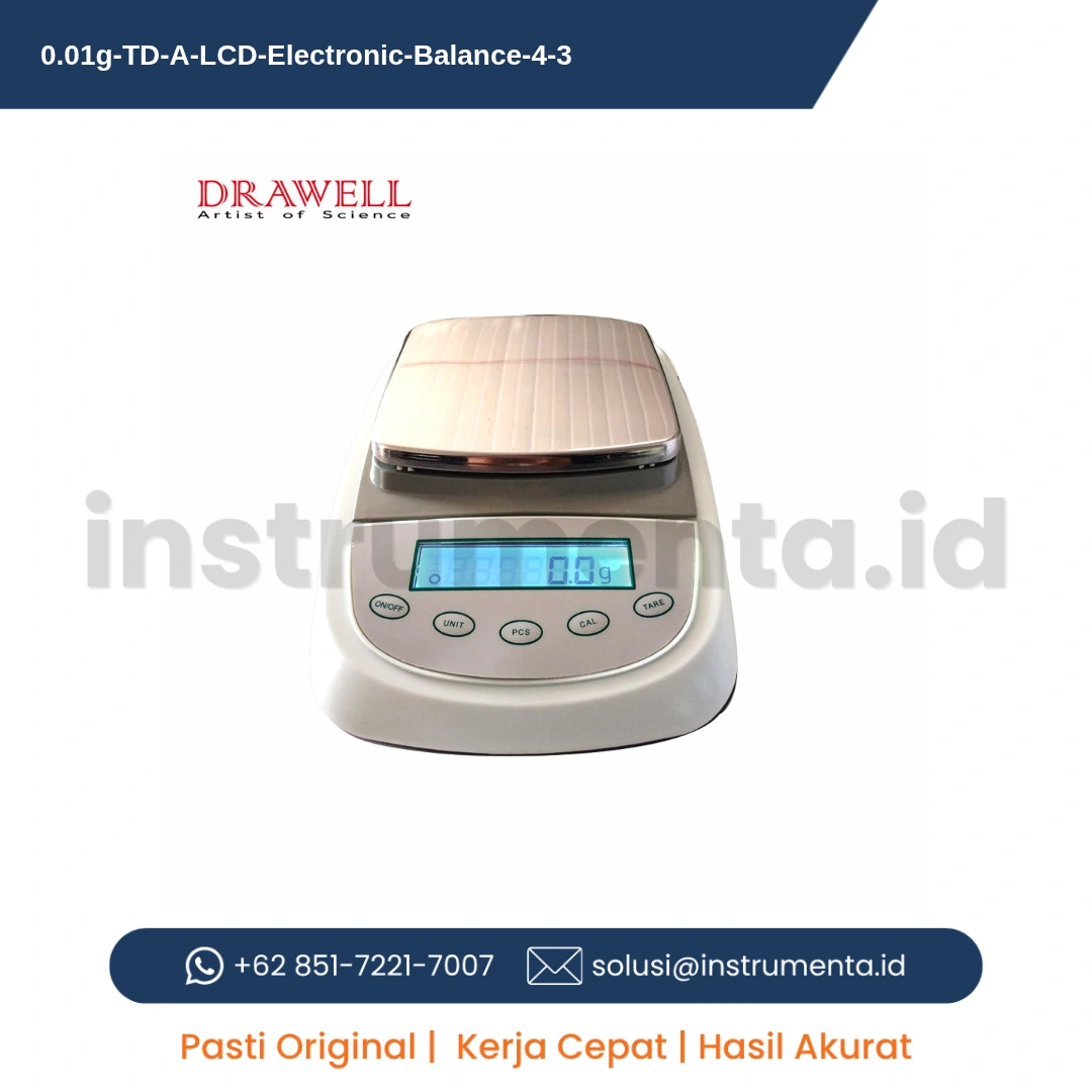 Jual Timbangan Elektronik 0.1g TD-A Series LCD Electronic Balance Distributor Resmi Ready Stock